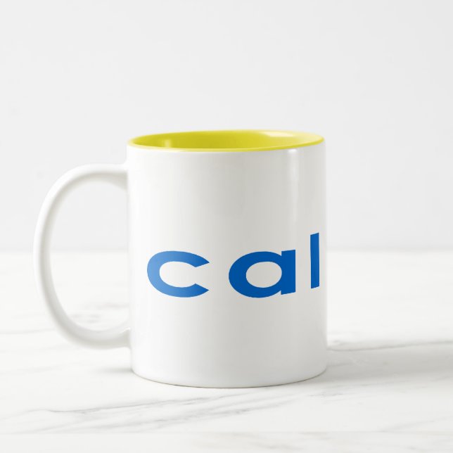 California - forever - cool Two-Tone coffee mug (Left)