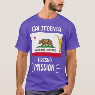 California Fresno Mormon LDS Mission Missionary T-Shirt