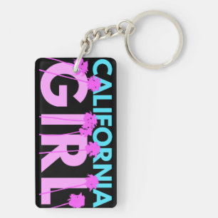 California Girl Keychain