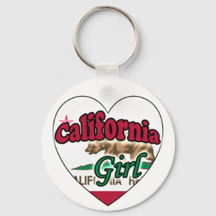 California Girl Keychain