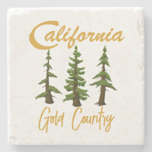 California Gold Country Stone Coaster