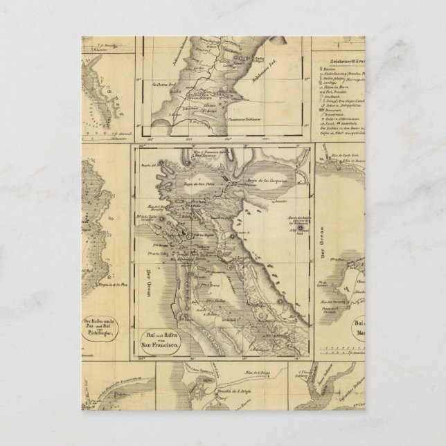 California Gold Rush Postcard (Front)