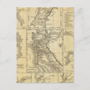 California Gold Rush Postcard