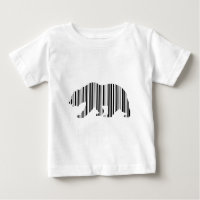 CALIFORNIA GOLDEN BEAR BAR CODE Pattern Design