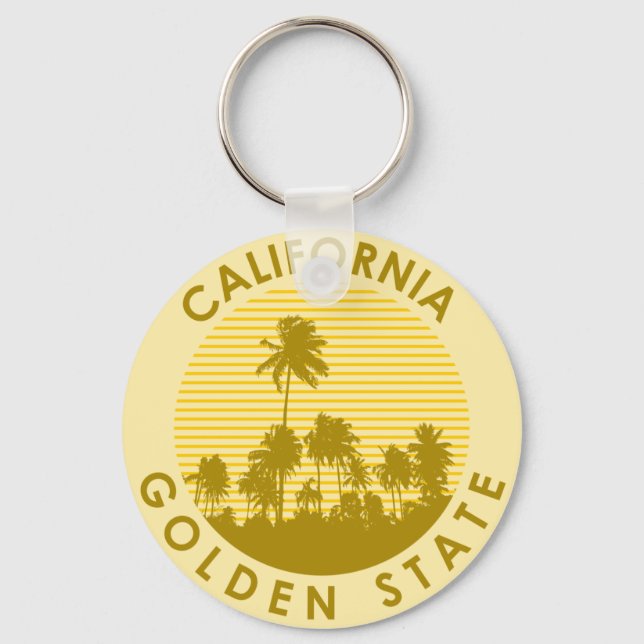  California Golden State Keychain (Front)
