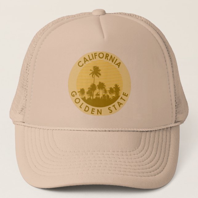  California Golden State Trucker Hat (Front)