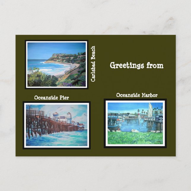 California Greetings - Postcard (Front)