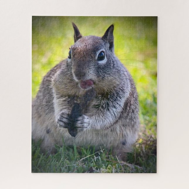 California Ground Squirrel Jigsaw Puzzle (Vertical)