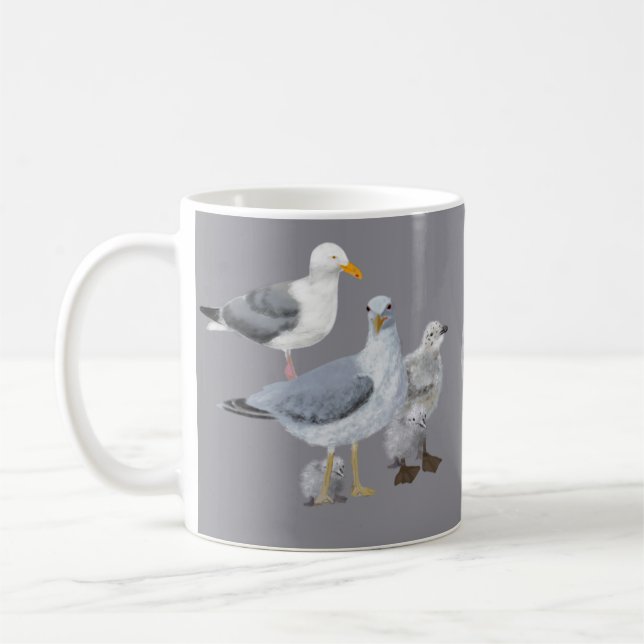 California Gull Mug (Left)