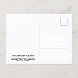 California Highway 1 Postcard