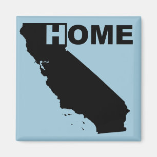 California Home Refrigerator Fridge Magnet