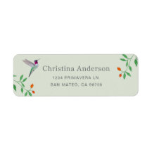 California Hummingbird  Address