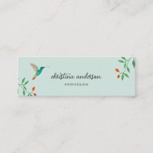 California Hummingbird Business Card