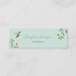 California Hummingbird Business Card
