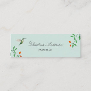 California Hummingbird Business Card