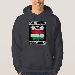 California Hungarian American Hoodie