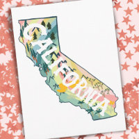 California Illustrated Map