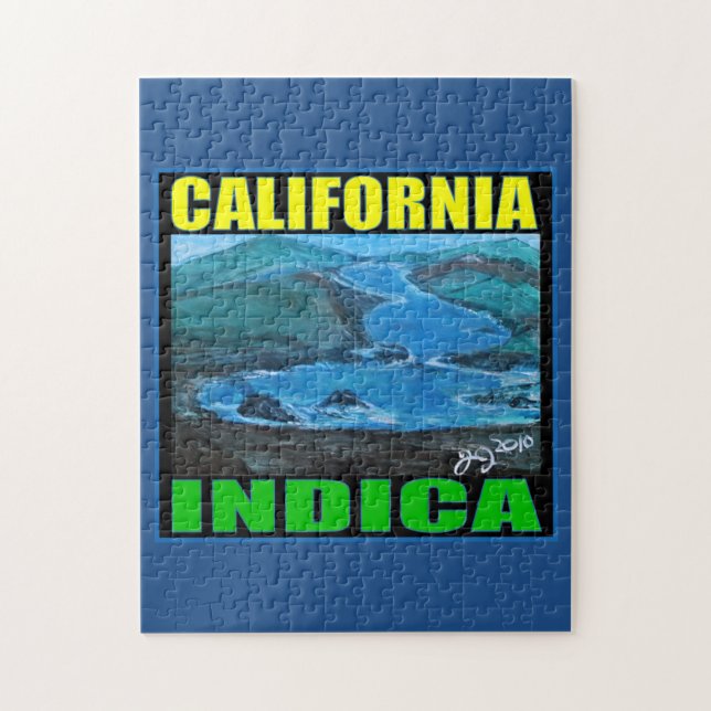 CALIFORNIA INDICA JIGSAW PUZZLE (Vertical)