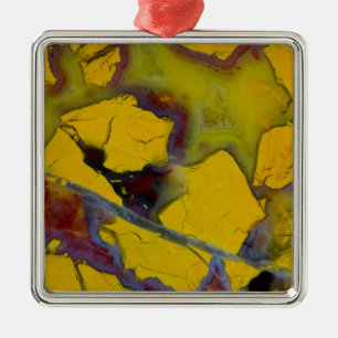 California Jasper Metal Ornament