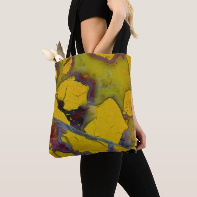 California Jasper Tote Bag (Close Up)