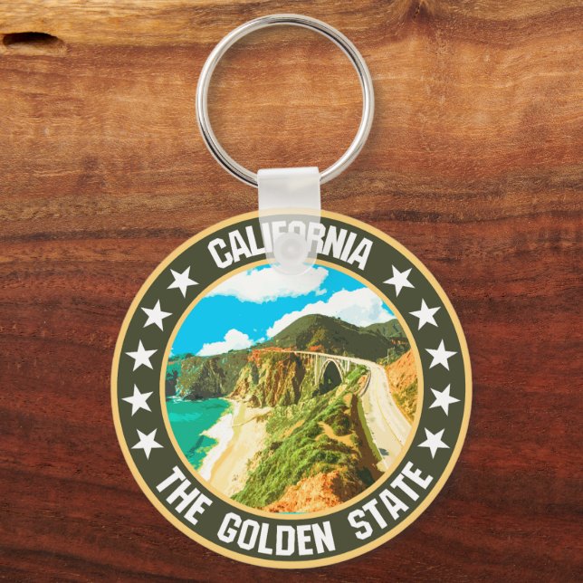California                                         keychain (Front)