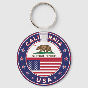 California Keychain