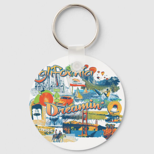 California Keychain (Front)