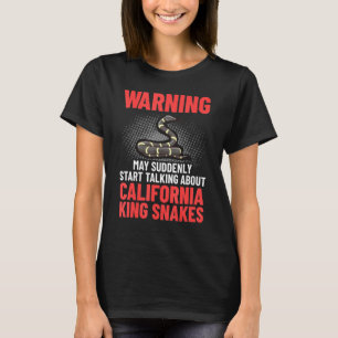 California King Snake High White Habitat  4 T-Shirt