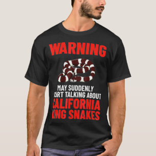 California King Snake High White Habitat T-Shirt
