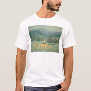 California landscape with Poppies (1213) T-Shirt
