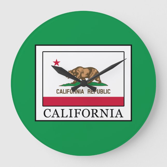 California Large Clock (Front)