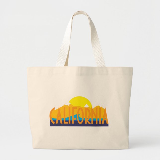 California Large Tote Bag (Front)
