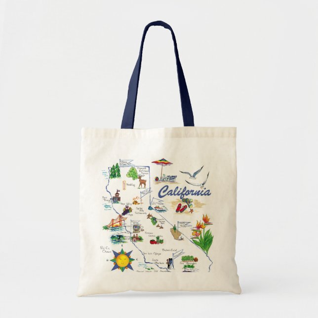 California large tote bag (Front)