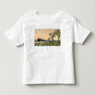 California Limited Train Travelling Through Toddler T-shirt