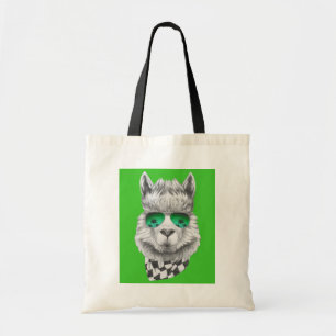 California llama tote bag