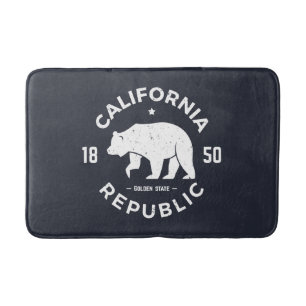 California Logo   The Golden State Bath Mat