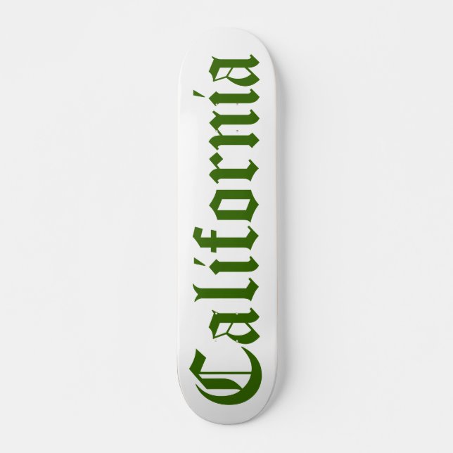 California Longboard Skateboard (Front)