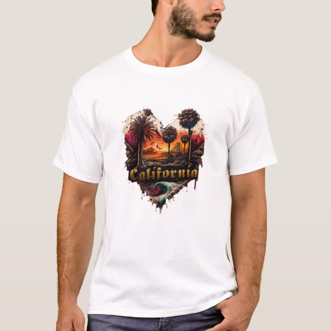 California love T-Shirt (Front)
