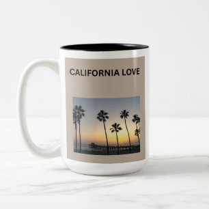 California Love ❤️ Two-Tone Coffee Mug