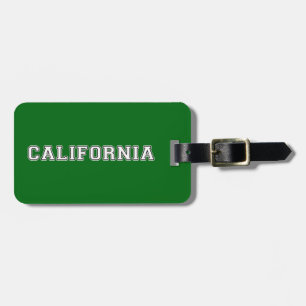 California Luggage Tag