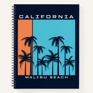 California Malibu Beach Notebook