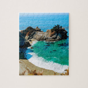 California - MCWAY FALLS - view Jigsaw Puzzle
