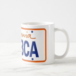 CALIFORNIA MEDAL LOVE REGISTRATION COFFEE MUG