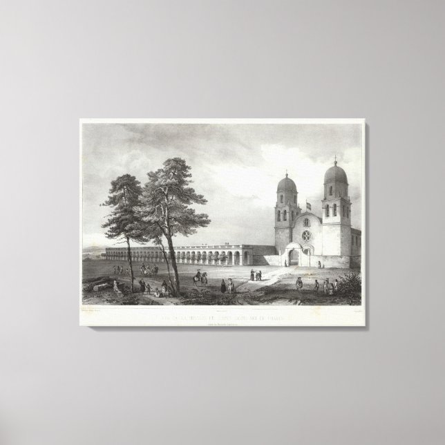 California Mission Canvas Print (Front)