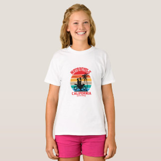 California Motorcycle Couple T-Shirt