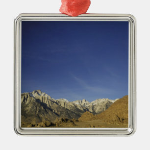 California, Mount Whitney, Inyo National Forest Metal Ornament