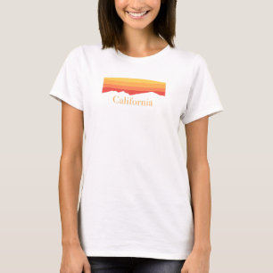 California Mountain Sunset Outdoors Nature Hiking  T-Shirt