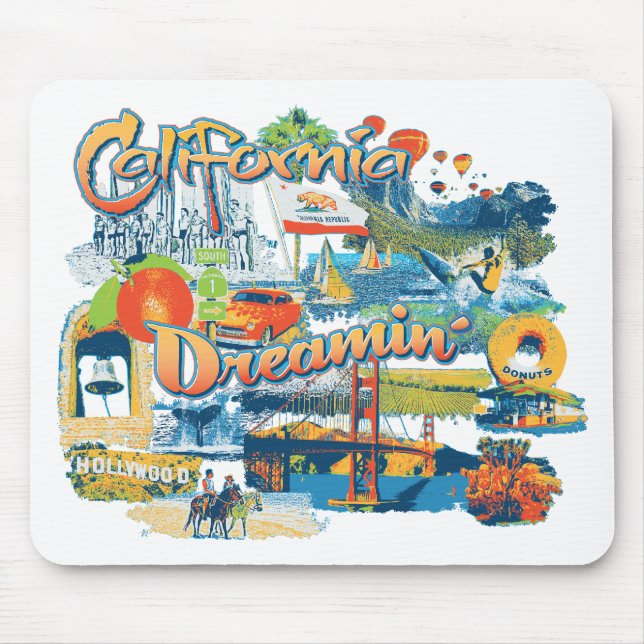 California Mouse Pad (Front)