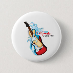 California Music Fest "Official" Button