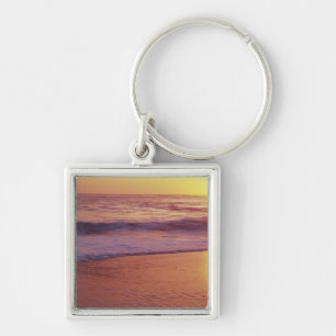 California, near Santa Cruz, View of beach at Keychain